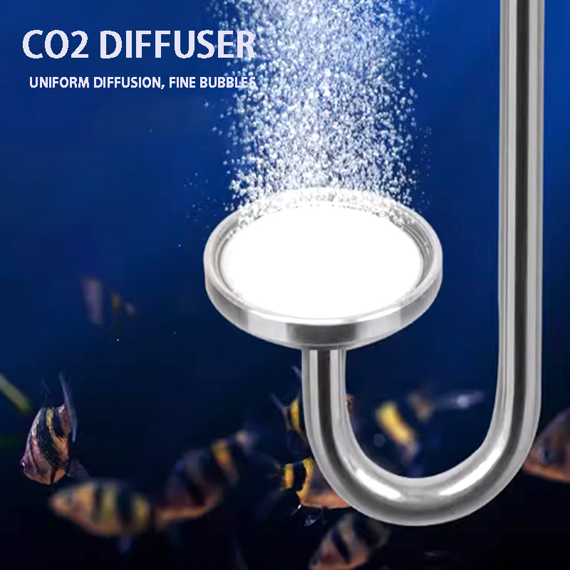 Aquarium Liquid Carbon - Aquário CO2 Nebulizador, Liga De Alumínio,