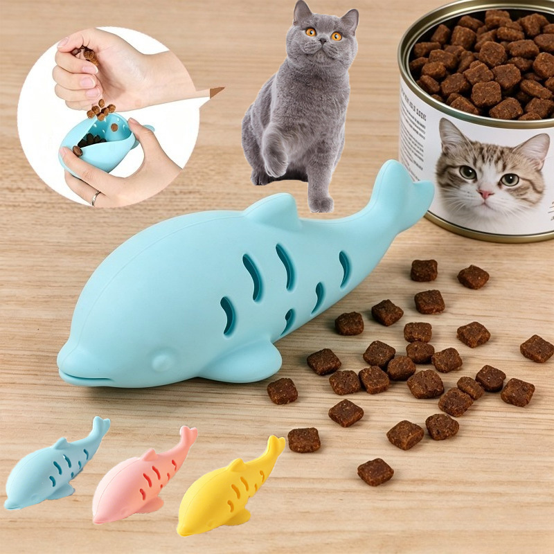 Aquarium Fertilizer - ﻿ Brinquedo interativo para gatos, resistente