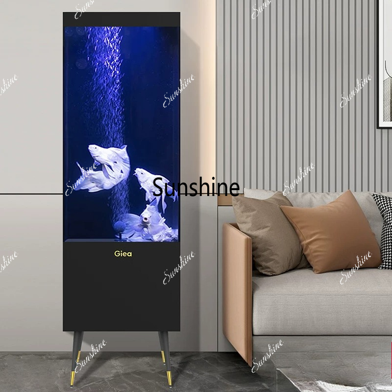 Live Plant Aquarium - Aquário ultra-branco de vidro sem água