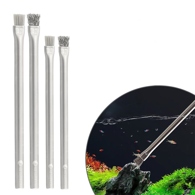 Planted Aquarium Cleaning - Aquapro escova de limpeza de algas,