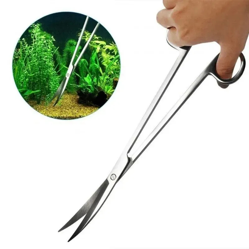 Planted Aquarium Cleaning - Tesoura de aquário, ferramenta de limpeza