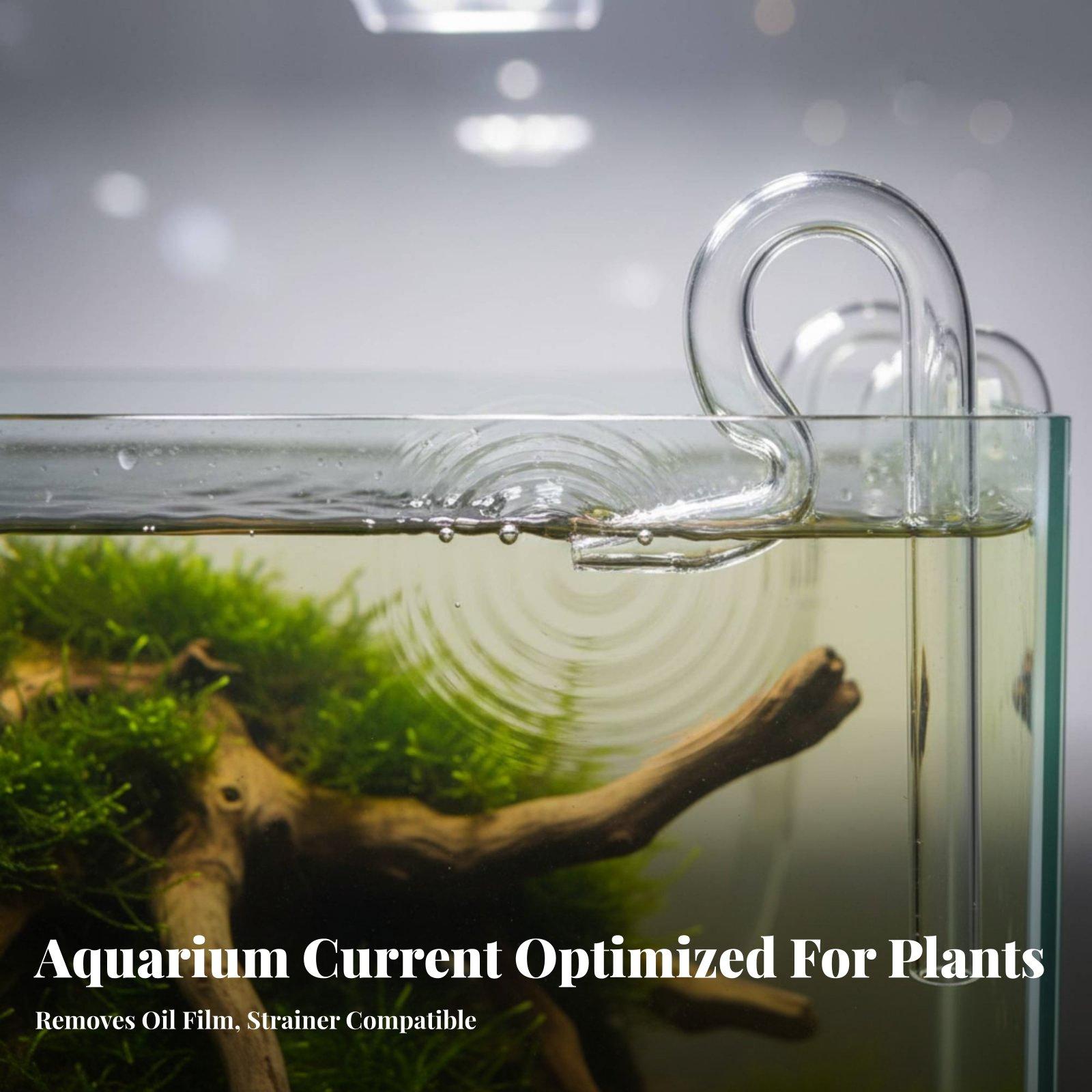 Tubo de Vidro Lily Pipe para A - Aquarium Planted Tank Filter avaliação e preço