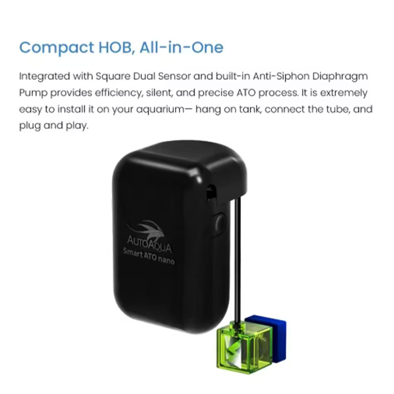 AUTOAQUA Smart ATO Nano HOB SA - Aquarium Fertilizer avaliação e preço