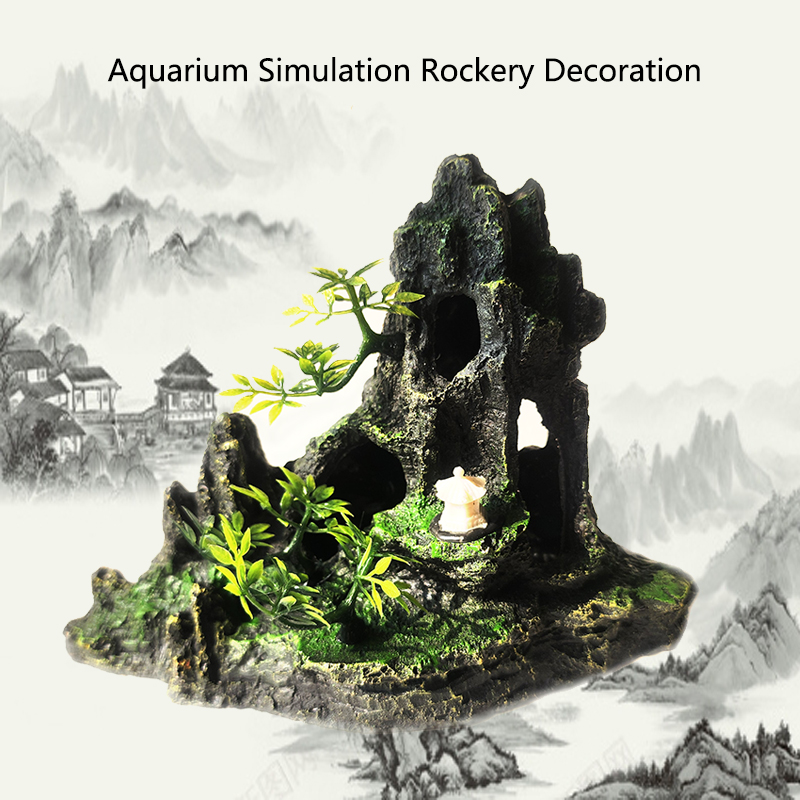 Resina Aquário Rockery Mountai - Aquarium Plant Substrate avaliação e preço