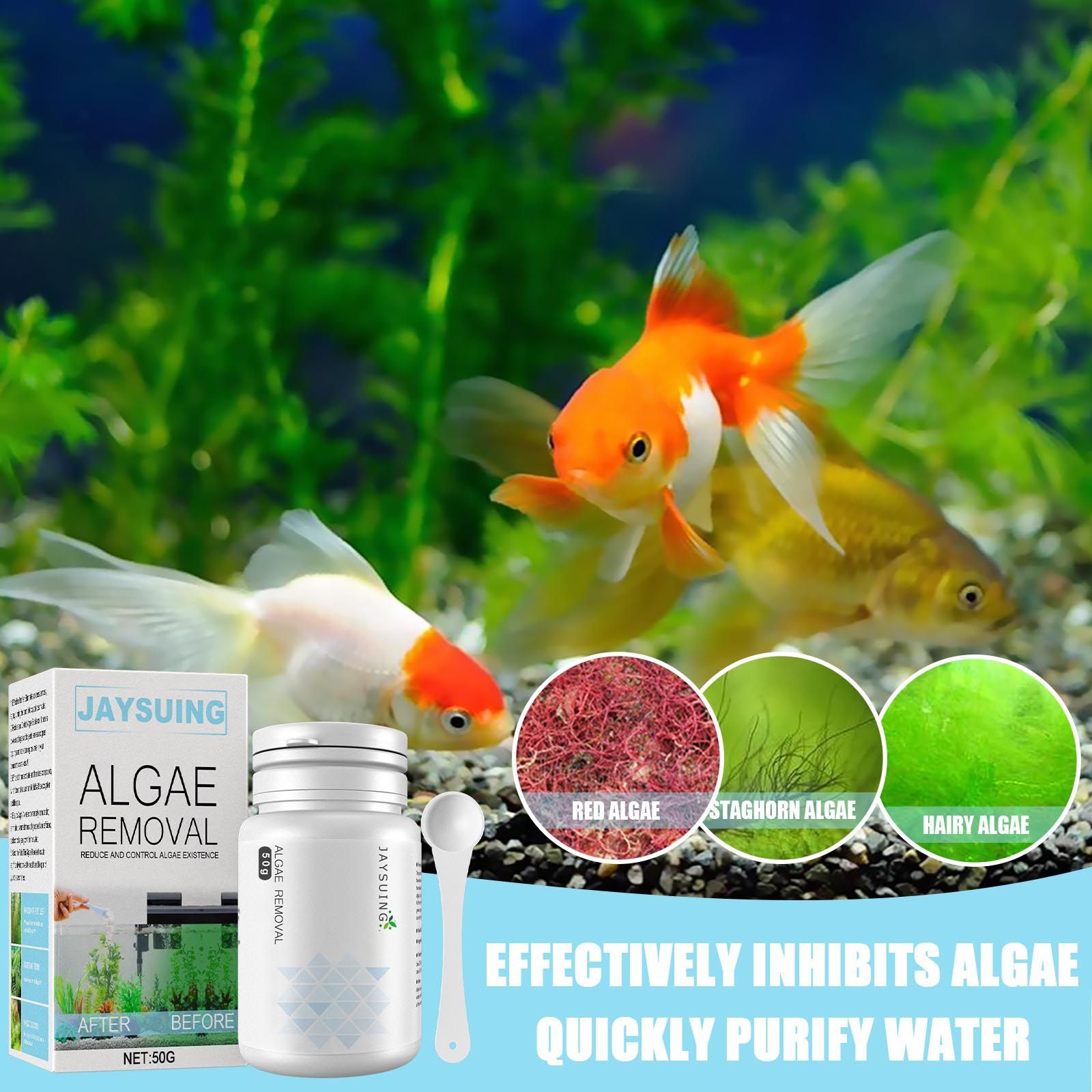 Pó Removedor de Algas para Aqu - Aquarium Moss avaliação e preço