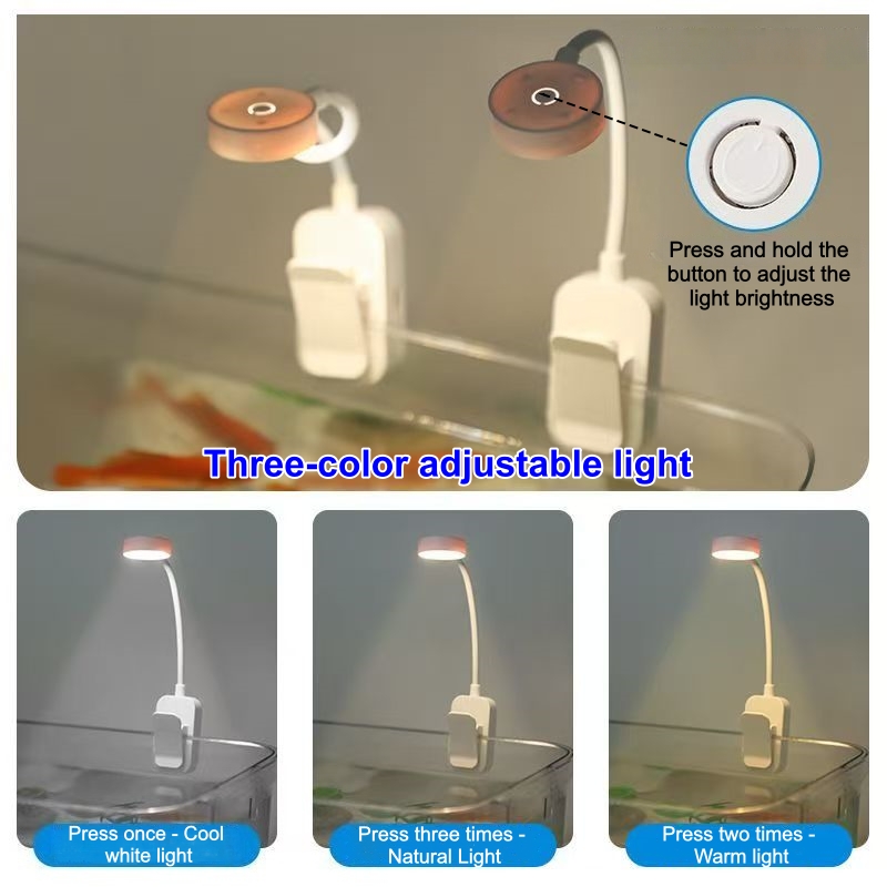 Luz LED para aquário com clipe - Aquarium Plant Light avaliação e preço