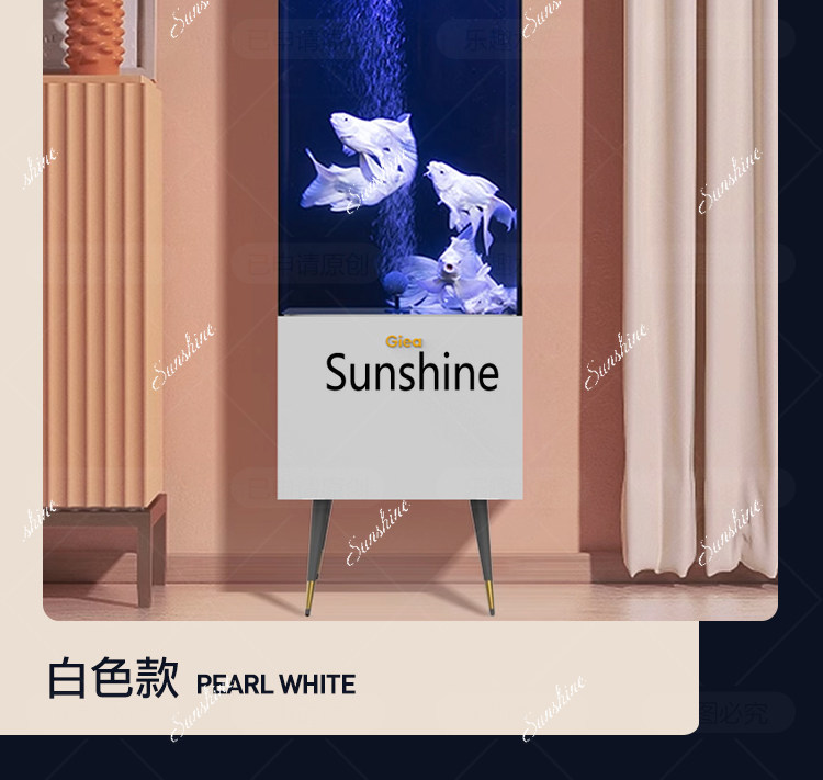 Aquário ultra-branco de vidro  - Live Plant Aquarium avaliação e preço
