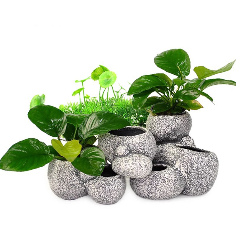 Peixe camarão incubação abrigo - Plant Aquarium Pot avaliação e preço