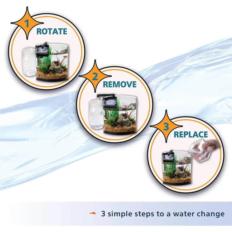 Aquário de Vidro Acrílico Pers - Aquarium Planted Tank Filter avaliação e preço