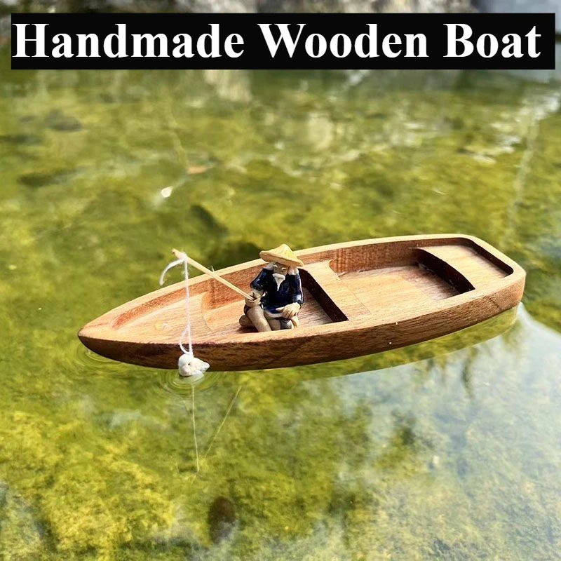 Barco de madeira feito à mão m - Aquarium Driftwood avaliação e preço