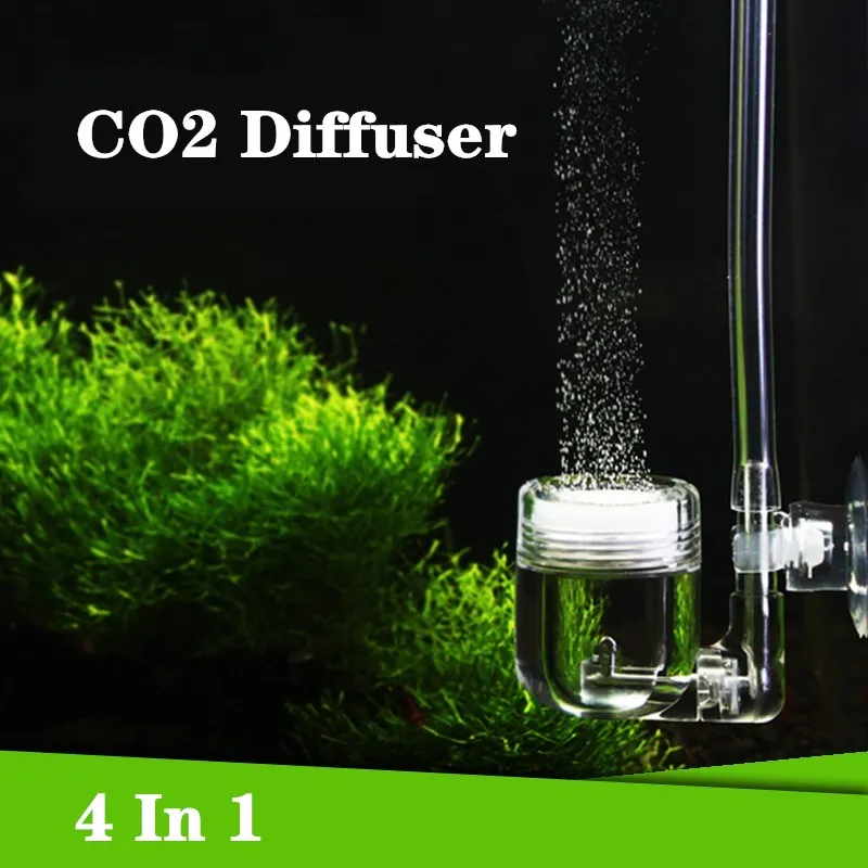 Difusor de co2 4 em 1 para aqu - Live Plant Aquarium avaliação e preço