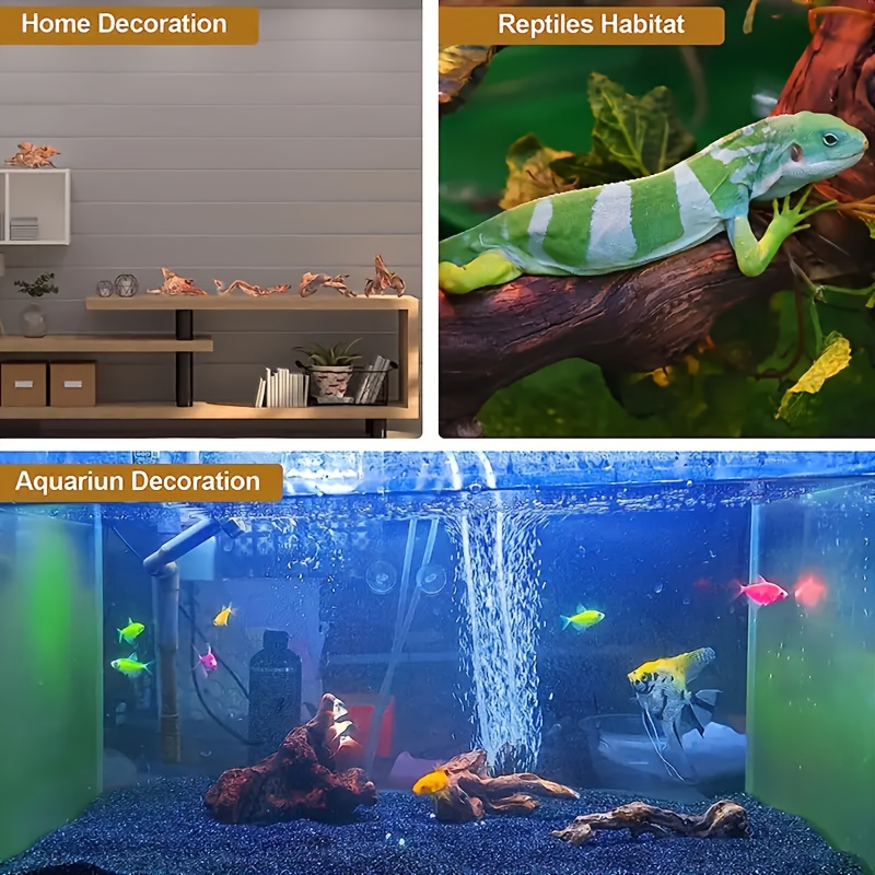 Decoração de Aquário em Madeir - Aquarium Driftwood avaliação e preço