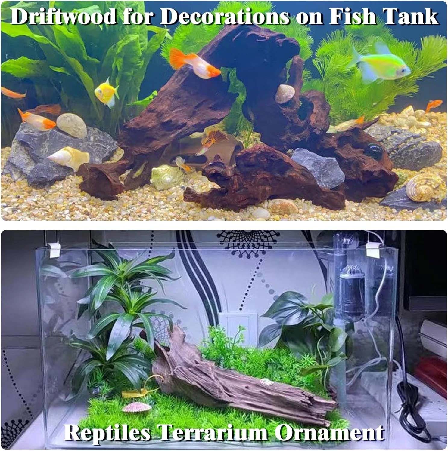 15-20CM 1 Peça de Madeira Natu - Aquarium Plant Substrate avaliação e preço