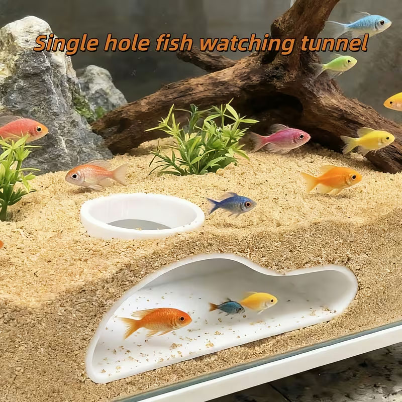 Túnel de Esconderijo para Peix - Aquarium Plants Live avaliação e preço