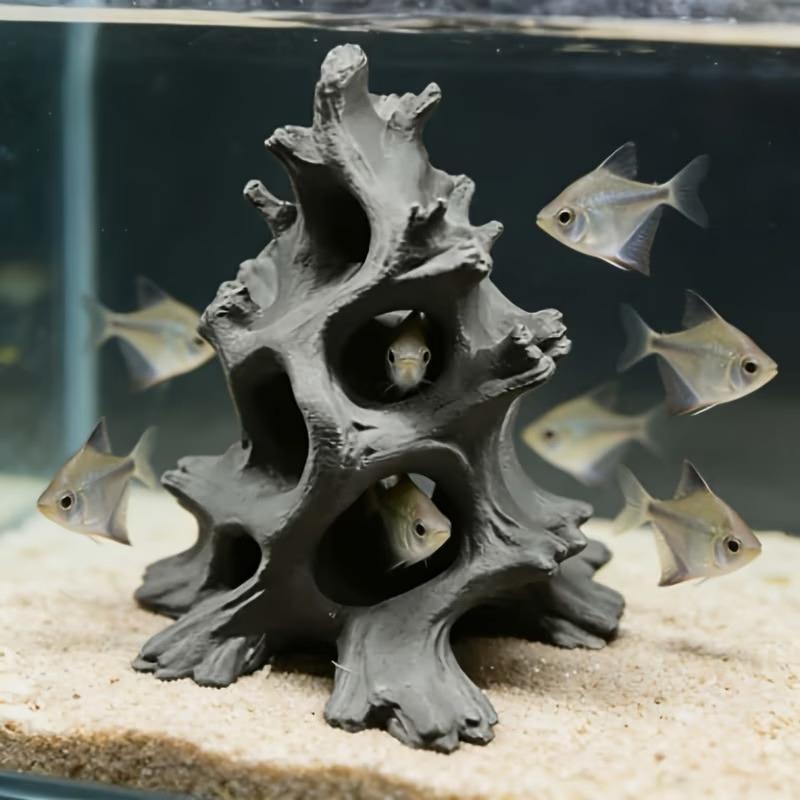 Ornamento de Caverna de Peixe  - Aquarium Plant Substrate avaliação e preço