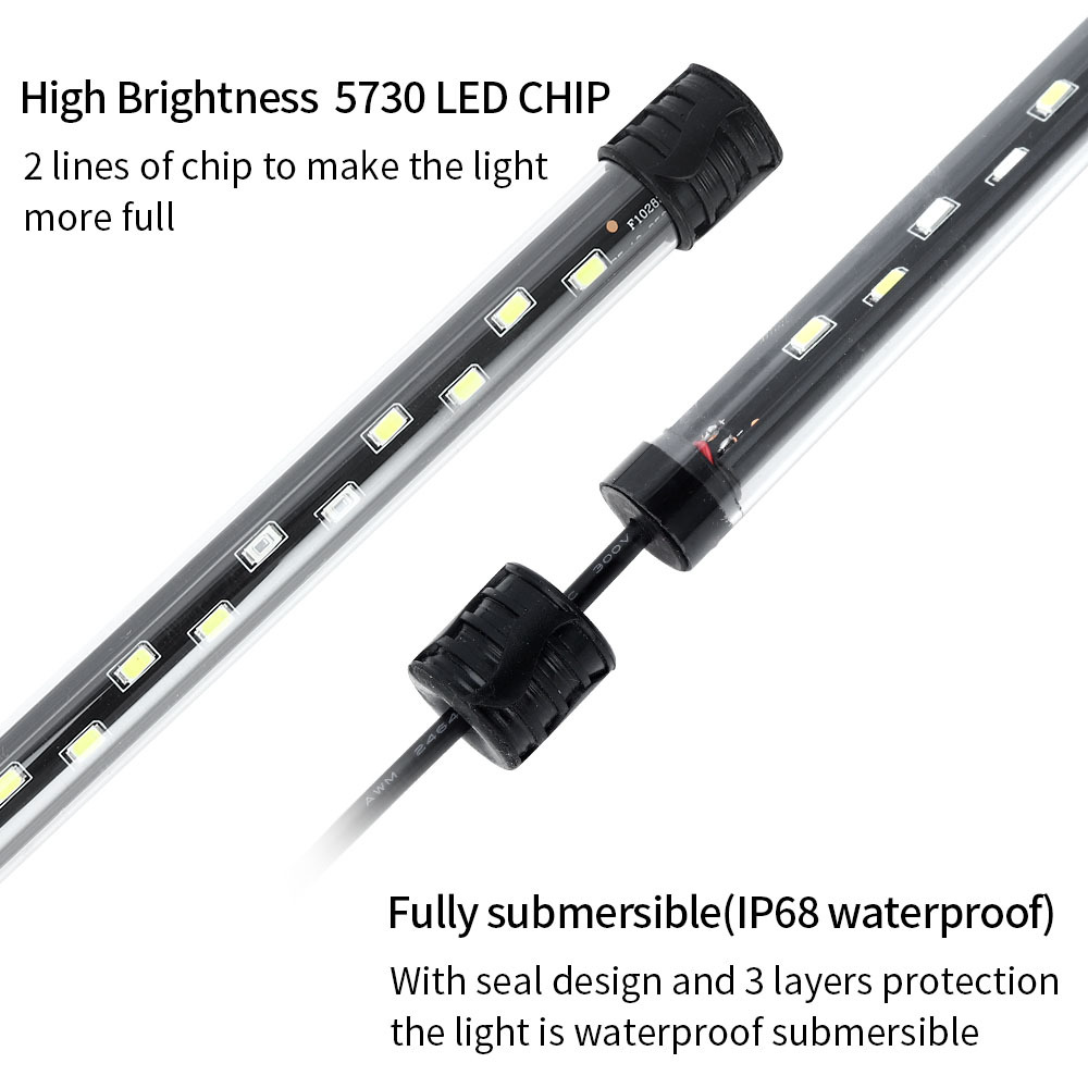 90-260v luz de aquário led à p - Aquarium Plant Substrate avaliação e preço