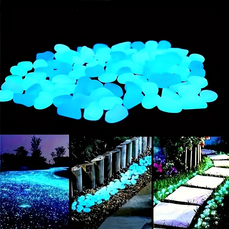 100 peças de pedras luminosas  - Plant Aquarium Pot avaliação e preço