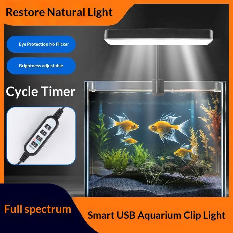 Luz LED de Espectro Completo p - Aquarium Plant Light avaliação e preço